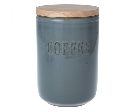 Porta-Condimentos em Cerâmica Coffee - Cinza | WestwingNow