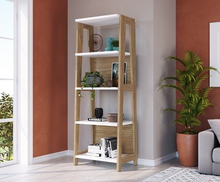 Estante prateleiras Trend - Hanover e Off White | Westwing