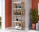 Estante prateleiras Trend - Hanover e Off White, Off White | WestwingNow