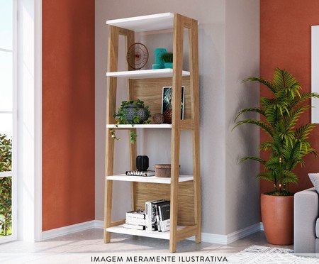 Estante prateleiras Trend - Hanover e Off White | Westwing