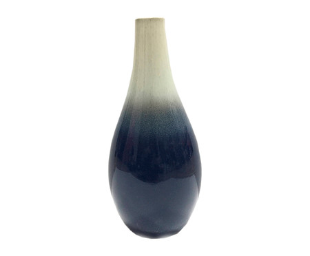 Vaso em Cerâmica Stella - Azul