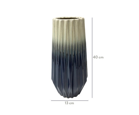 Vaso em Cerâmica Nany - Azul | WestwingNow