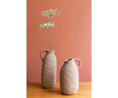 Vaso em Cerâmica Santy - Terracota