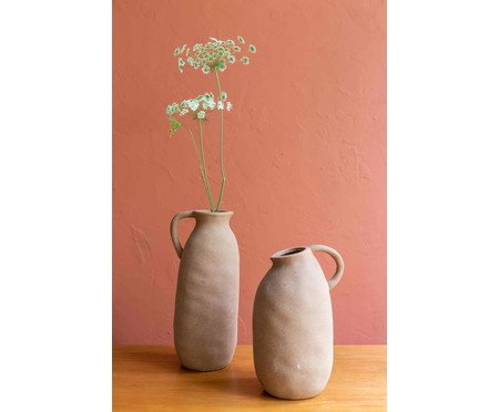 Vaso em Cerâmica Santy - Terracota | Westwing
