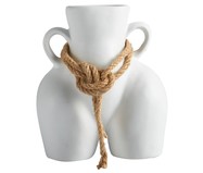 Vaso em Cerâmica Silhueta - Branco | WestwingNow