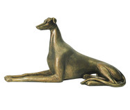 Escultura em Resina Cachorro - Dourado | WestwingNow
