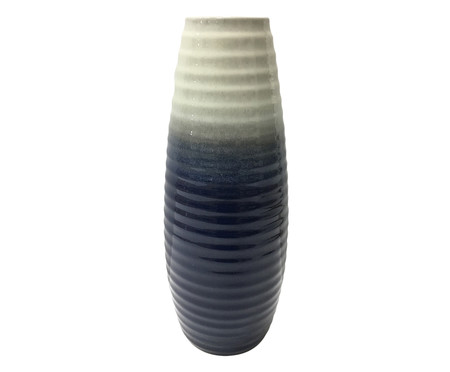 Vaso em  Cerâmica Lupe - Azul