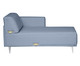 Sofá Modular com Chaise Esquerda Antonio Azul Nuvem, Azul Nuvem | WestwingNow