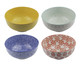 Jogo de Bowls em Cerâmica Nora  - Colorido, Colorido | WestwingNow