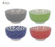 Jogo de Bowls em Porcelana Foster - Colorido | WestwingNow