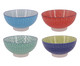 Jogo de Bowls em Porcelana Jodie - Colorido, Colorido | WestwingNow