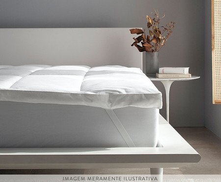 Pillow Top En Vogue Branco - 233 Fios | WestwingNow