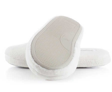 Pantufa Glam Slipper - Branco | Westwing