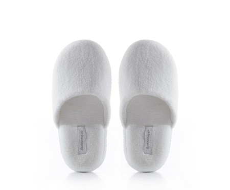 Pantufa Glam Slipper - Branco