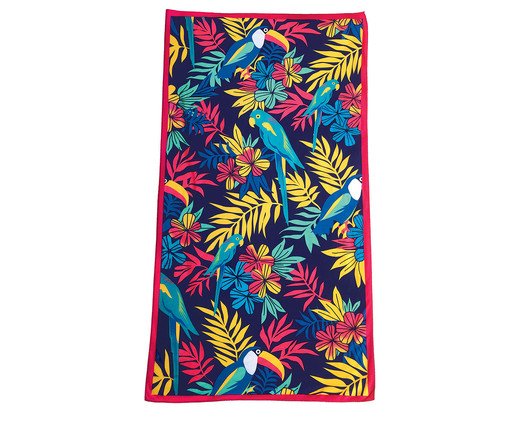 Toalha de Praia Tropicália, Rosa | WestwingNow