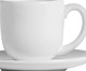 Jogo de Xícaras para Café com Pires Coup - 06 Pessoas, Branco | WestwingNow