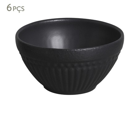 Jogo de Bowls Gabbro Preto Matte