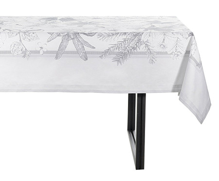 Toalha de Mesa Leeds Cinza Escuro - 180X180cm | Westwing