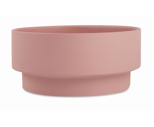 Vaso em Cimento Nettie - Rosé, Rosé | WestwingNow
