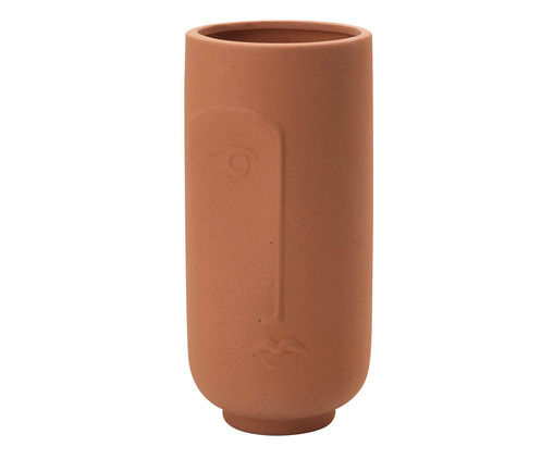 Vaso em Cerâmica Nina - Terracota, Marrom | WestwingNow