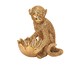 Escultura Macaco - Dourado, Dourado | WestwingNow