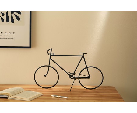 Escultura Bicicleta - Preto | WestwingNow