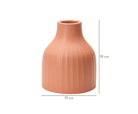Vaso em Cerâmica Ana - Terracota | WestwingNow