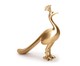 Escultura Pavão - Dourado, Dourado | WestwingNow