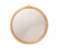 Espelho de Parede em Fibra Natural David - 50cm | WestwingNow