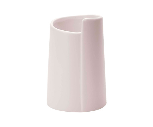 Vaso em Cerâmica Jade - Branco, Branco | WestwingNow