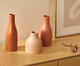 Vaso em Cerâmica Rita - Marrom, Marrom | WestwingNow
