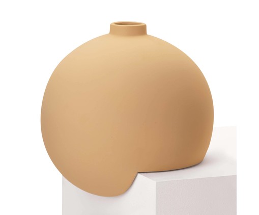 Vaso em Cerâmica Goulard - Bege, Bege | WestwingNow