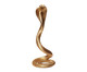 Escultura Serpente - Dourado, Dourado | WestwingNow
