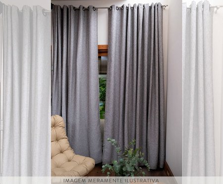 Cortina Duo Bruxelas - Taupe | Westwing