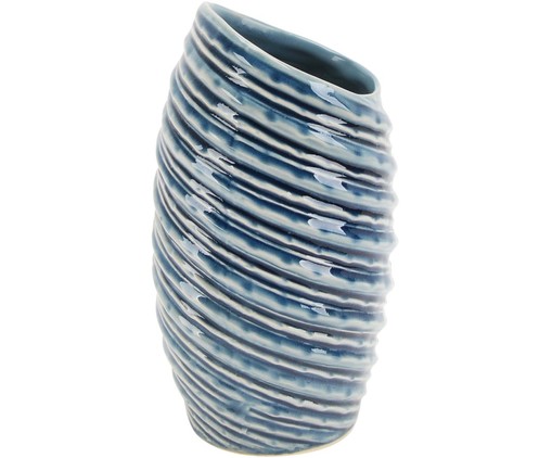 Vaso em Cerâmica Katina - Azul, Azul | WestwingNow