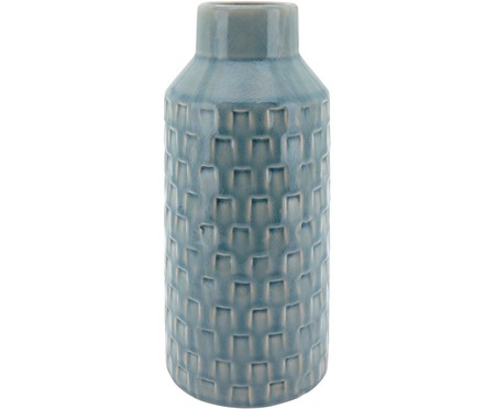 Vaso em Cerâmica Latasha - Azul | WestwingNow