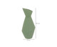 Vaso em Cerâmica Ladonna - Verde, Verde | WestwingNow