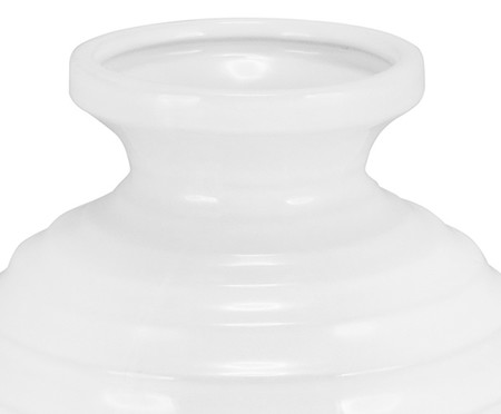 Vaso em Cerâmica Millie - Branco | WestwingNow