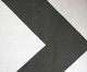 Tapete Passadeira Belga Geometric Merlina - Preta e Branca, Preto e Branco | WestwingNow