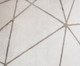 Tapete Belga Geometric Gorgeous - Branco, Branco | WestwingNow