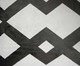 Tapete Redondo Belga Geometric Vory - Preto e Branco, Preto e Branco | WestwingNow