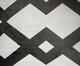 Tapete Passadeira Belga Geometric Vory - Preta e Branca, Preto e Branco | WestwingNow