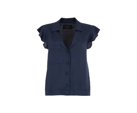 Pijama Curto Splendore - Azul Marinho | WestwingNow