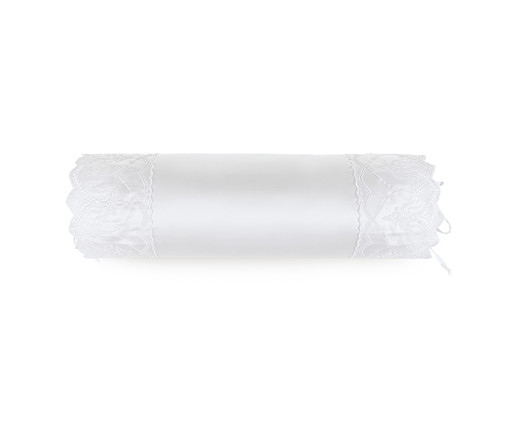 Capa para Almofada Rolinho Ducale Branca - 600 Fios, Branco | WestwingNow