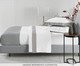 Jogo de Lençol San Carlo Branco e Bege - 600 Fios, Branco e Bege | WestwingNow