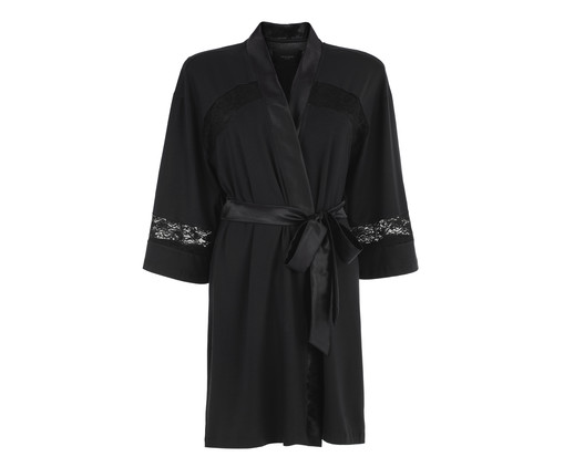 Robe Donatella - Preto, Preto | WestwingNow