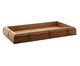 Bandeja para Servir em Madeira Garbo - Marrom, Marrom | WestwingNow