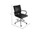 Cadeira Office Soft Baixa - Preto, Preto | WestwingNow