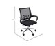 Cadeira Office Tok sem relax - Preto, Preto | WestwingNow
