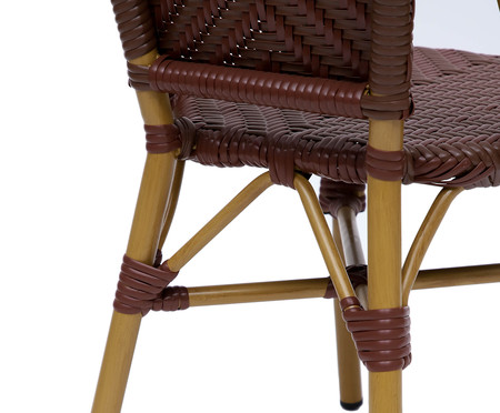 Cadeira Bistrô Asse - Marrom | WestwingNow